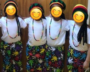 Kids Costumes to Hire - Rasta pants - CHILD
